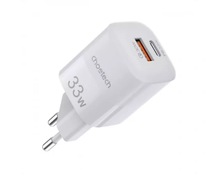 Toalaadija Choetech USB/USB-C, valge