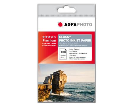 Fotopaber A6 240g Glossy 100tk AgfaPhoto