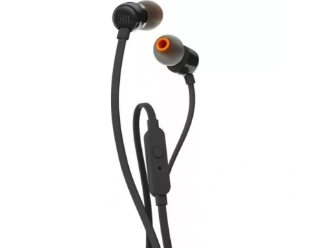 Kõrvaklapid JBL T110 in-ear, must