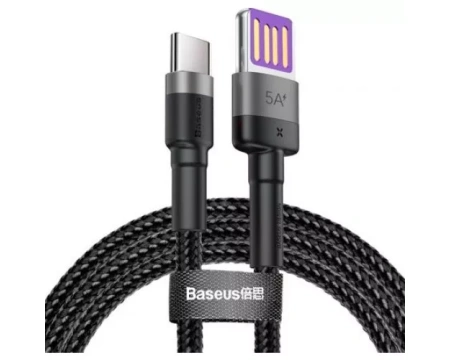 Kaabel USB-C Baseus Cafule 5A 1m 