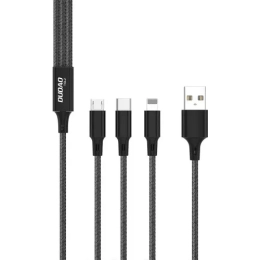 Kaabel USB to USB-C/Lightning/Micro 