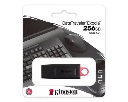 Mälupulk Kingston Traveler Exodia, 256GB 