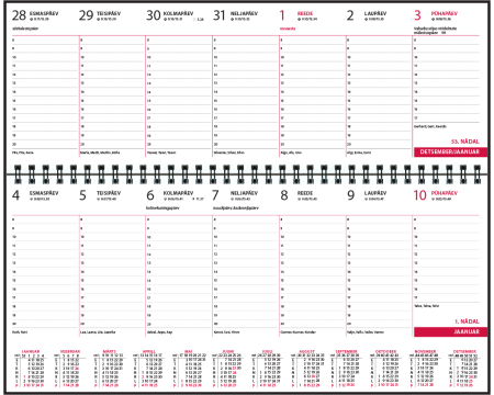 Lauakalender Duo avatud 2 nädalat spir.