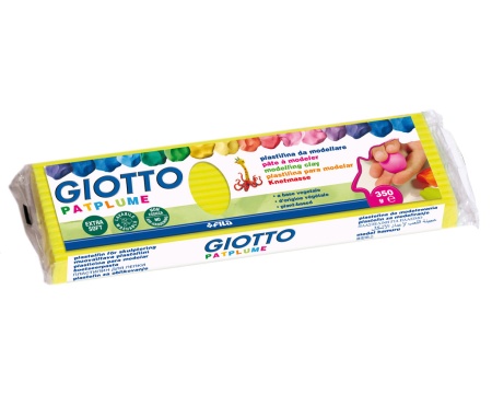 Plastiliin Giotto Patplume 350g kollane