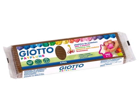 Plastiliin Giotto Patplume 350g pruun