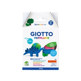 Plastiliin Giotto Patplume 10x20g 10tk*