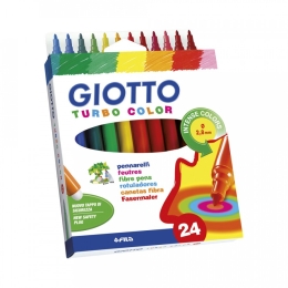 Viltpliiatsid Giotto Turbo Color 24värvi