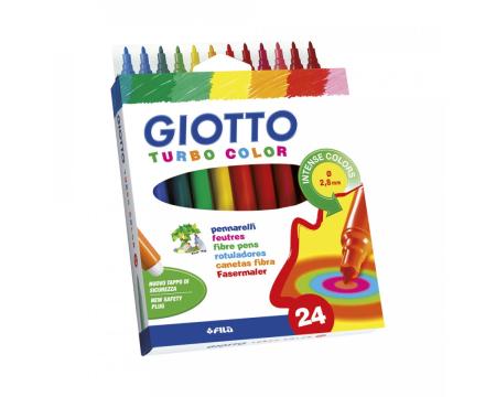 Viltpliiatsid Giotto Turbo Color 24värvi