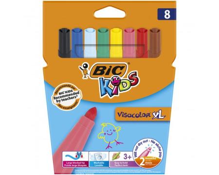 Viltpliiatsid BIC KIDS XL / JUMBO 8tk