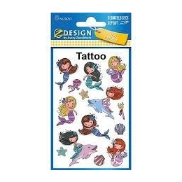 Tattoo täitoveering Z-Design merineitsid