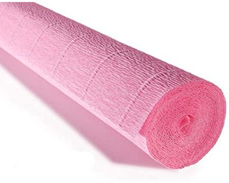 Krepp-paber 50cmx2,5m 180g Pink