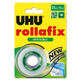 Kleeplint UHU Rollafix INVISI 19mm x 25m