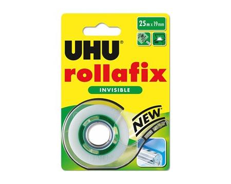 Kleeplint UHU Rollafix INVISI 19mm x 25m