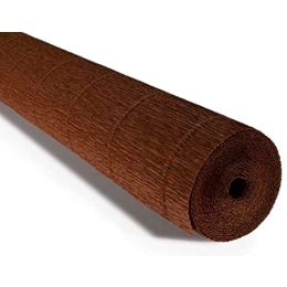 Krepp-paber 50cmx2,5m 180g Brown