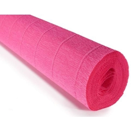 Krepp-paber 50cmx2,5m 180g Bright pink