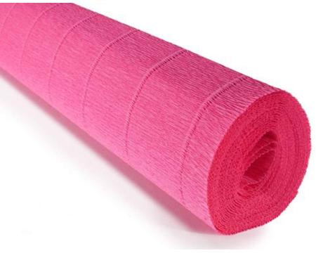 Krepp-paber 50cmx2,5m 180g Bright pink