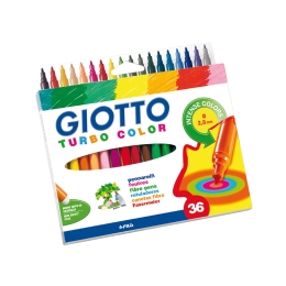 Viltpliiatsid Giotto Turbo Color 36värvi