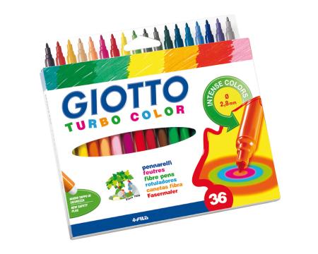 Viltpliiatsid Giotto Turbo Color 36värvi