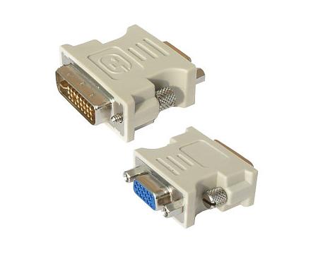 Adapter DVI 24+5pin to VGA-15 pin HD