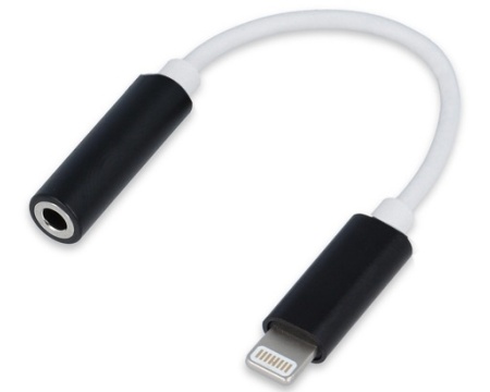 Adapter Lightning to 3,5mm for Apple Bl