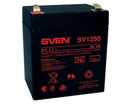 Aku 12V 5Ah UPS-ile ja valvesüsteemile