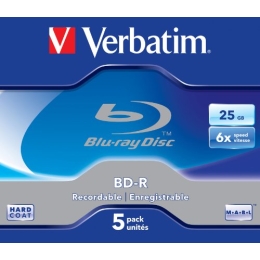 BD-R karbis Verbatim 5tk Blu-Ray