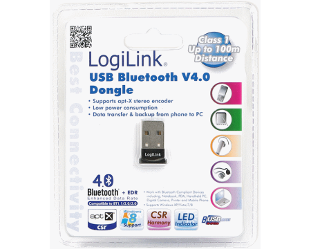 Bluetooth USB adapter V4.0+EDR kuni 100m