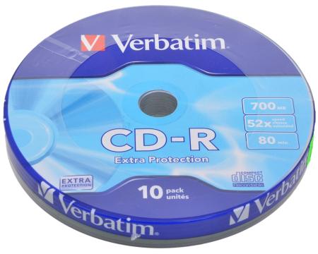 CD-R 10 pack Verbatim Extraprotection