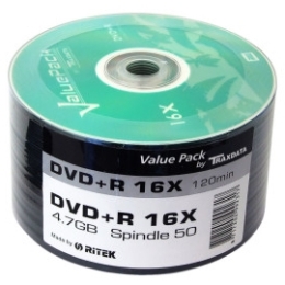 DVD+R 50 pack Traxdata/Ritek