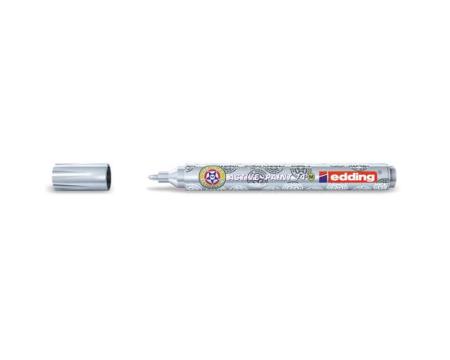 Lakimarker Edding permanent 1-2 mm hõbe*