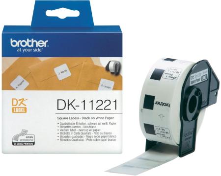 Etikett Brother DK-11221 23*23mm 1000tk