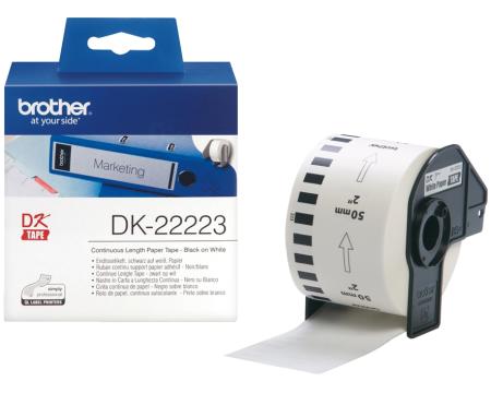 Etikett Brother DK-22223 50mm*30,48m