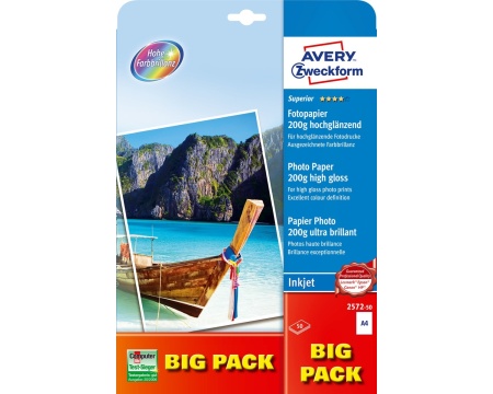 Fotopaber A4 200g 50tk Superior Avery