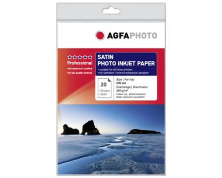 Fotopaber A4 260g Satin 20tk AgafaPhoto