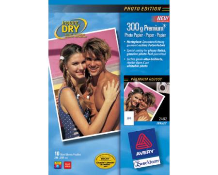 Fotopaber A4 300g 10tk Premium Avery*