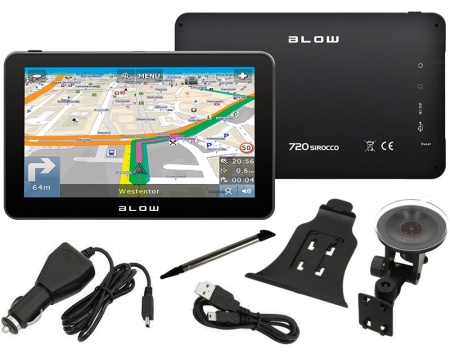 GPS Sirocco 720 8GB HD 7'' Truck EU