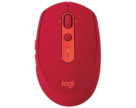 Hiir Logitech M590 Silent wirelel+BT red