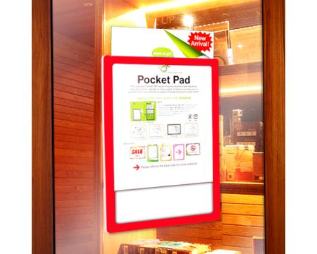 Hinnasildi alus Pocket Pad A4 red