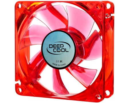 Jahuti 80mm Deepcool XFAN 80U red LED