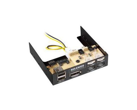 Jahutite paneel 4xFan,2xUSB,e-SATA,4xLED