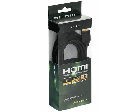 Kaabel HDMI 1,5m FullHD,4K, LAN, nurgaga