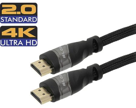 Kaabel HDMI 1,5m Full HD,4K,Nylon 14,93G