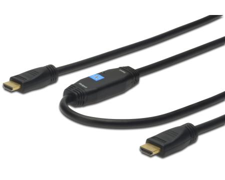 Kaabel HDMI 20m võimendiga gold 4K