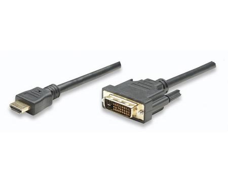 Kaabel HDMI->DVI 3m (18+1)