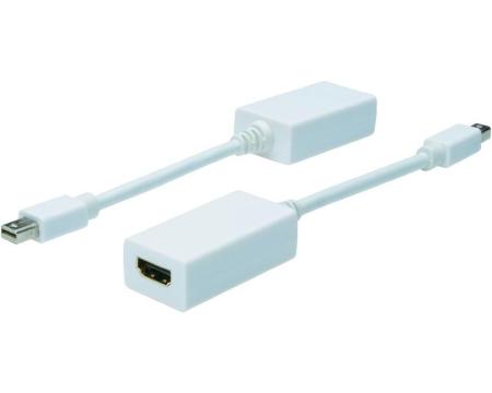 Kaabel Mini DisplayPort - HDMI-F 0,15m