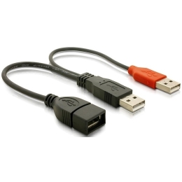 Kaabel USB Data + USB lisatoide 22.5cm