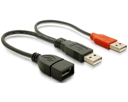 Kaabel USB Data + USB lisatoide 22.5cm