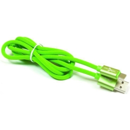 Kaabel USB-C Silicon green