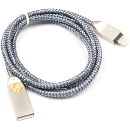 Kaabel iPhone 6,7,8 Braided Strong Silve