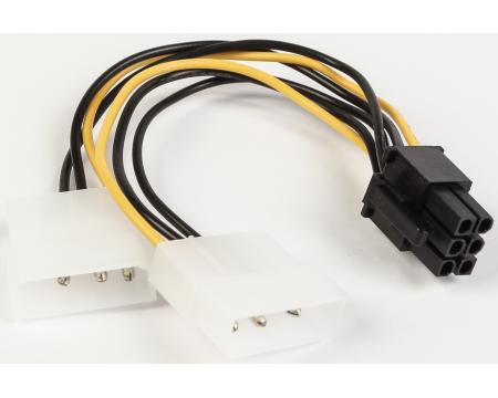 Kaabel molex toite 4pin to PCI-E 6pin